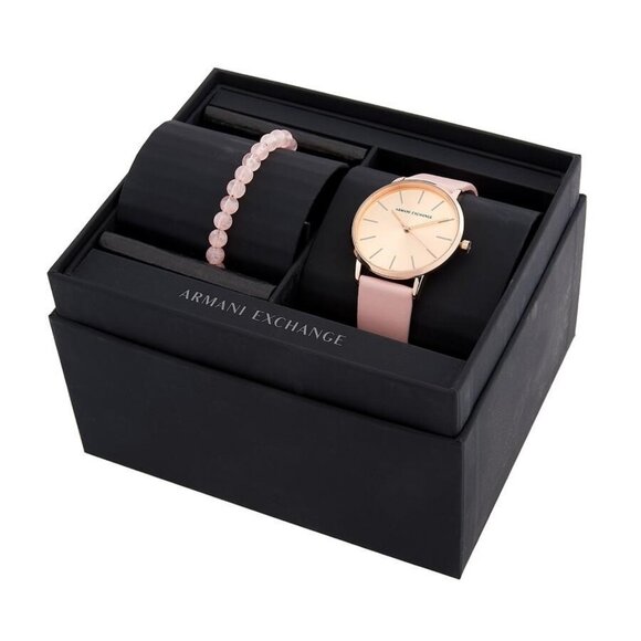 NWT Armani Exchange Fashion Ladies Quartz Steel Authentic Watch - Picture 4 of 4